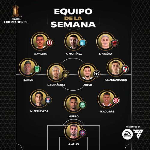 El equipo ideal de la semana, tras la fecha 5