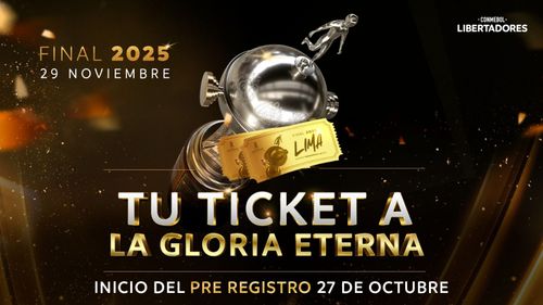 Inicio del Pre-Registro para venta de entradas de la Final de la CONMEBOL Libertadores 2025