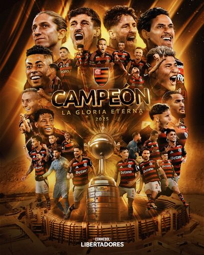 ¡Flamengo campeón de la CONMEBOL Libertadores 2025!